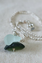 Load image into Gallery viewer, Sterling Silver Sea Glass Necklace