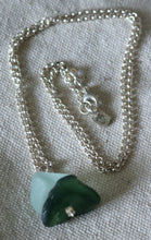 Load image into Gallery viewer, Sterling Silver Sea Glass Necklace