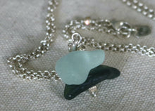 Load image into Gallery viewer, Sterling Silver Sea Glass Necklace