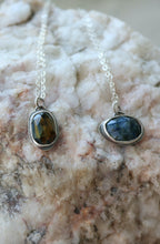 Load image into Gallery viewer, Pietersite Sterling Silver Dainty Necklace