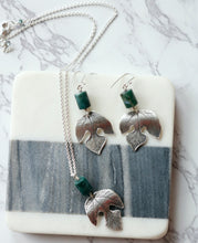 Load image into Gallery viewer, Garden Leaves Fine Silver Set