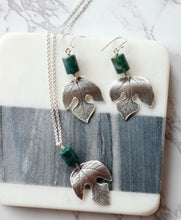 Load image into Gallery viewer, Garden Leaves Fine Silver Set