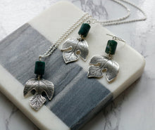 Load image into Gallery viewer, Garden Leaves Fine Silver Set