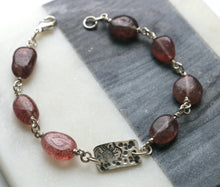 Laden Sie das Bild in den Galerie-Viewer, Amazonit Sterling Silber Manschette Armband