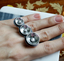 Load image into Gallery viewer, Avant Garde Sterling Silver & Copper Ring