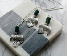 Load image into Gallery viewer, Garden Leaves Fine Silver Set
