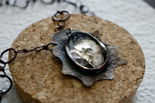 Load image into Gallery viewer, Copper and Fused Silver Necklace

