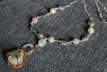 Load image into Gallery viewer, Beach Stone Necklace

