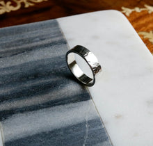 Load image into Gallery viewer, Sterling Silver Hammered Band
