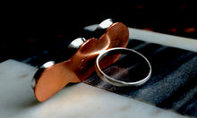 Load image into Gallery viewer, Avant Garde Sterling Silver &amp; Copper Ring
